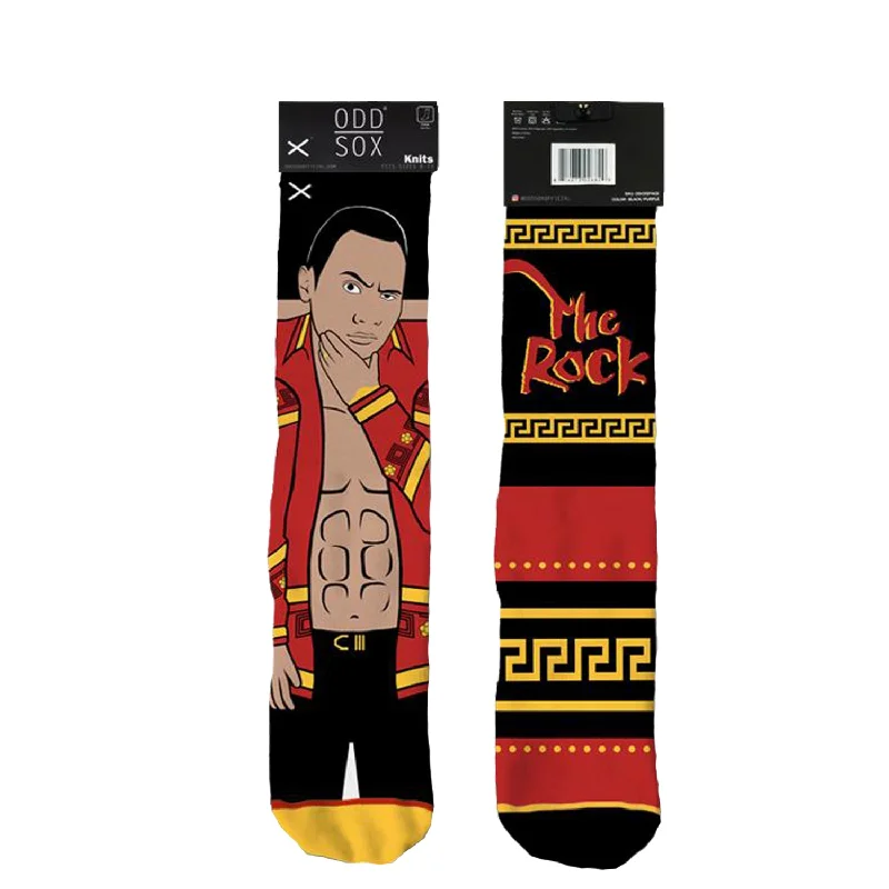 Odd Sox Men's Crew Socks - The Great One (WWE)