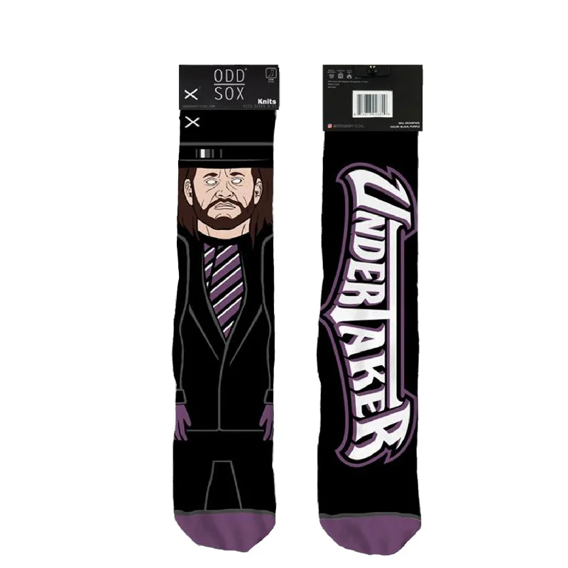 Odd Sox Men's Crew Socks - Undertaker (WWE)