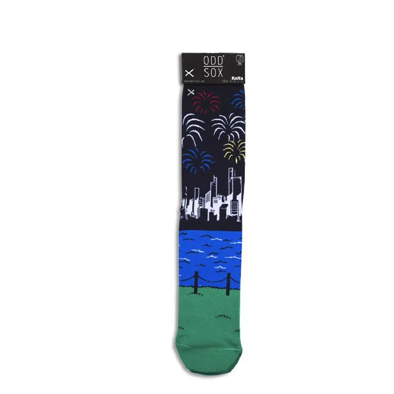 Weekend Savings Spectacular Odd Sox Men's Crew Socks - Celebration