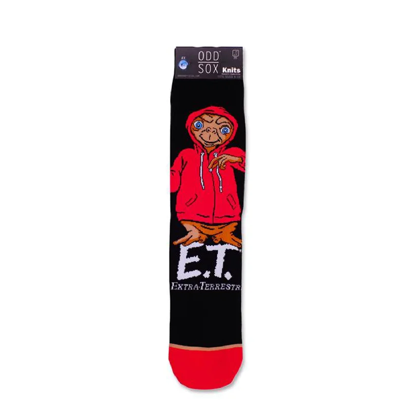 Odd Sox Men's Crew Socks - E.T. Hoodie