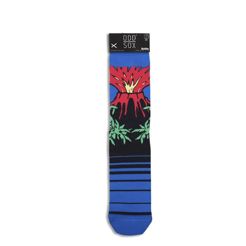 Weekend Deals That Sizzle Odd Sox Men's Crew Socks - Magma