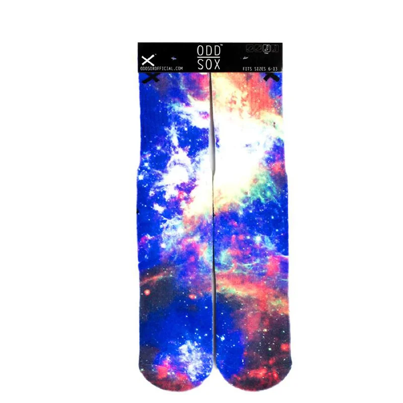 Big Savings Odd Sox Men's Crew Socks - Nebula