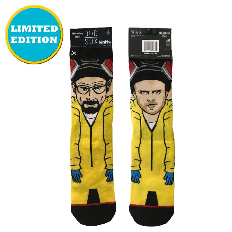 Weekend Offers That Shine Odd Sox Men's Crew Socks - The Cooks (Breaking Bad)
