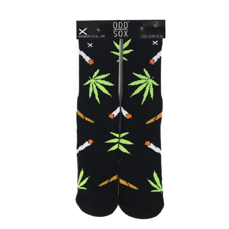 Bargain Alert Odd Sox Men's Crew Socks - Weedies