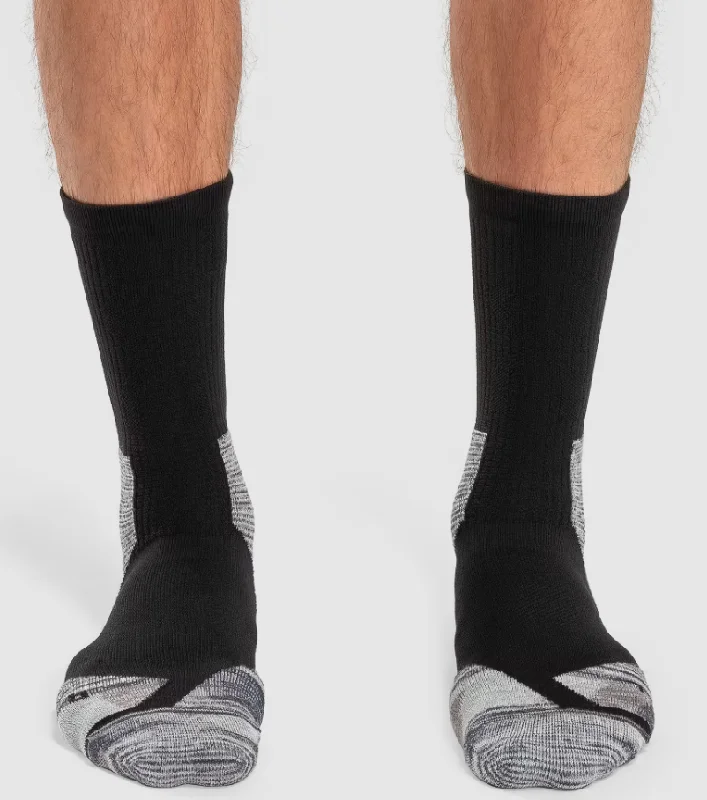 On Explorer Men Hiking Sock Black/Glacier