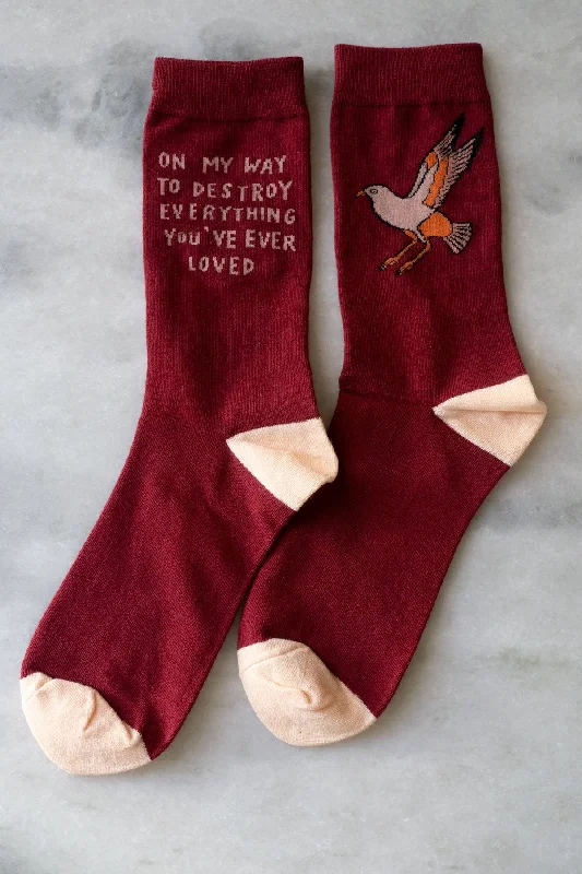 Weekend Deals to Brighten Your Day On My Way (Bird) Socks
