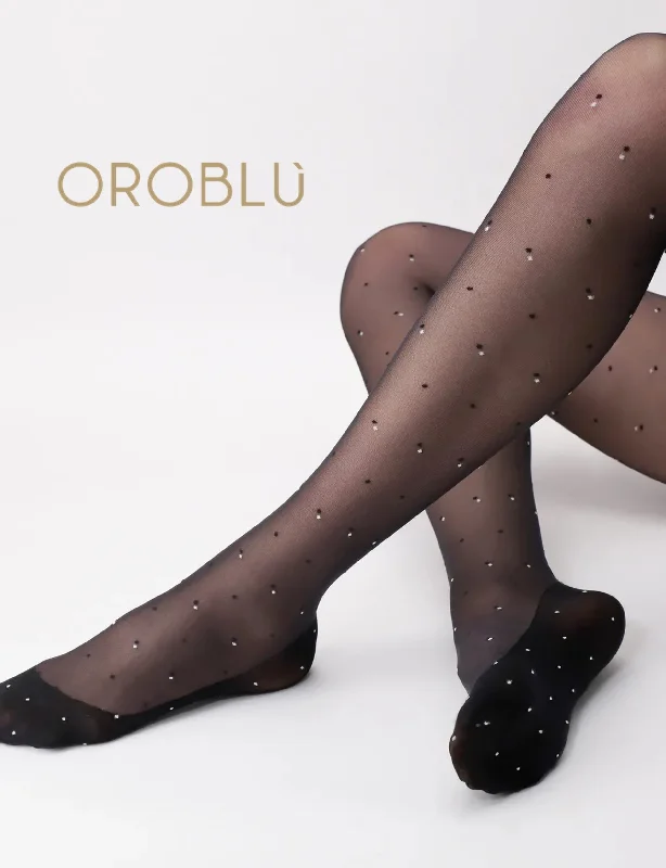 Weekend Special Oroblu Eco Sneakers Dot Recycled Yarn Tights VOBC67801