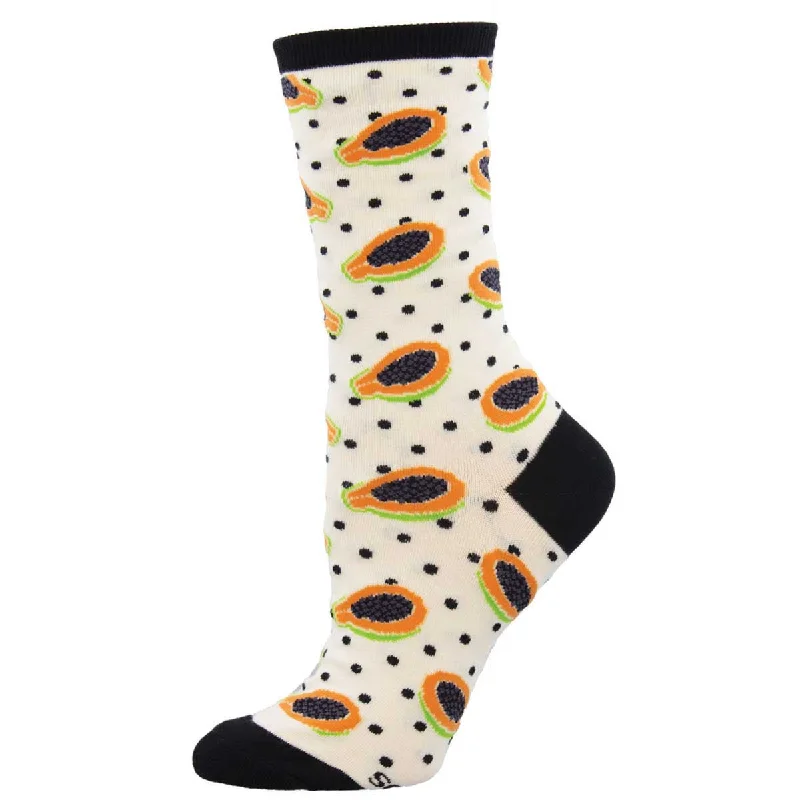 Weekend Bargains to Relish Papaya Pin Dot | Women's Crew