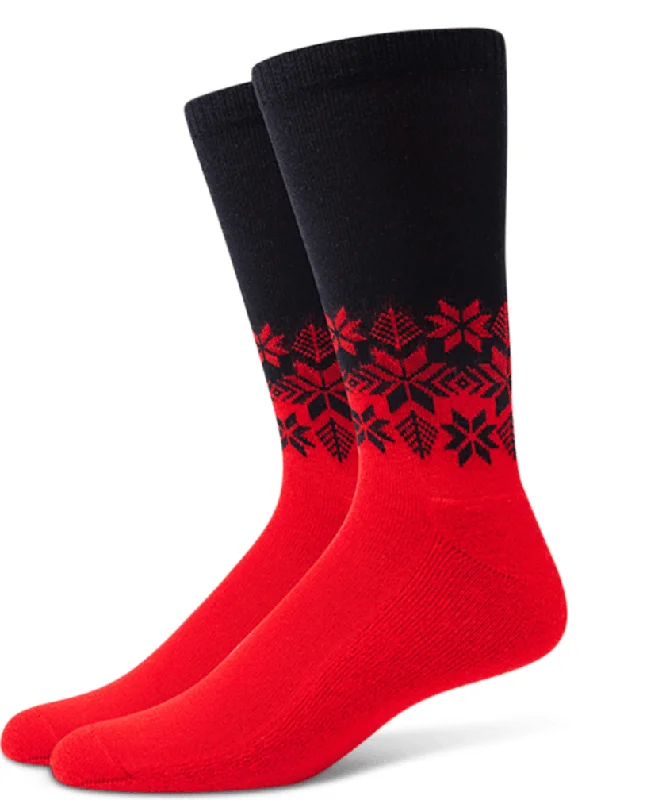 Weekend Bargains to Indulge In Roland Two-Tone Snowflake | Men's Crew