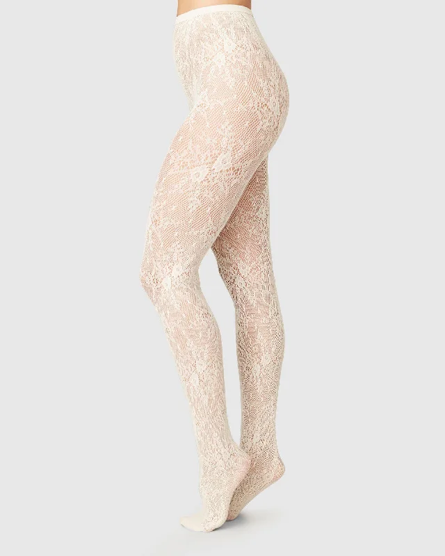 Weekend Savings Delight Rosa Lace Tights