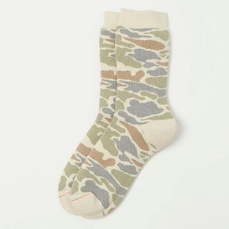Now or Never RoToTo Pile Camo Crew Sock - Pastel