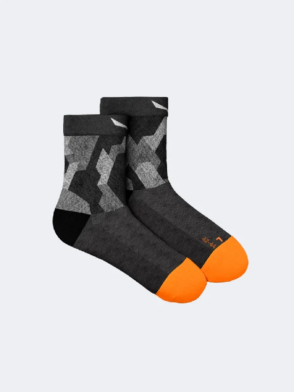 Salewa Pedroc Camo Merino Quarter Men Sock Black