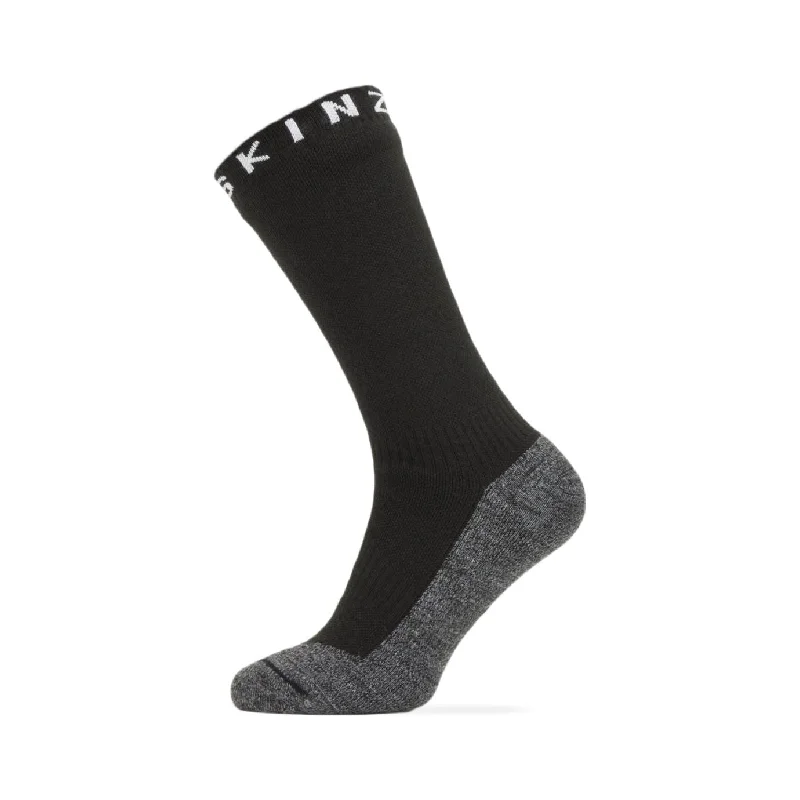 Special Price Sealskinz Nordelph Waterproof Warm Weather Soft Touch Mid Length Sock Black/Grey Special Price Sealskinz Nordelph Waterproof Warm Weather Soft Touch Mid Length Sock Black/Grey
