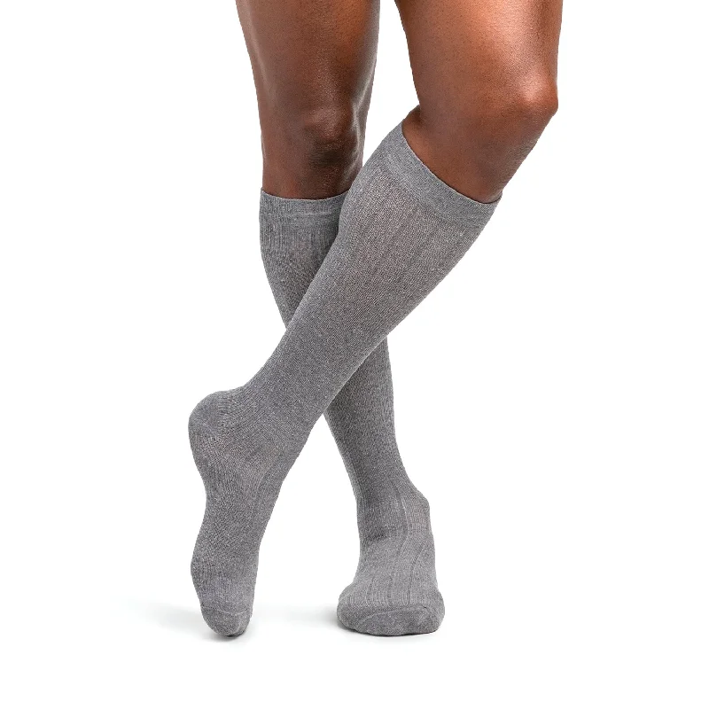 Sigvaris 252 Men's Style Linen Knee High Socks - 20-30 mmHg