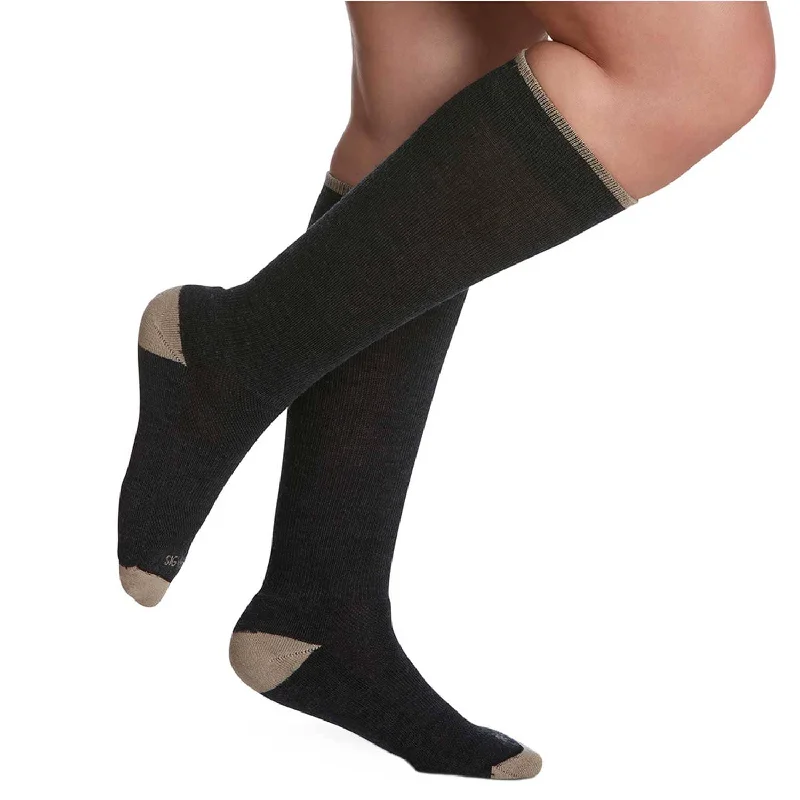 Sigvaris Well Being 421 Merino Outdoor Knee High Socks - 15-20 mmHg