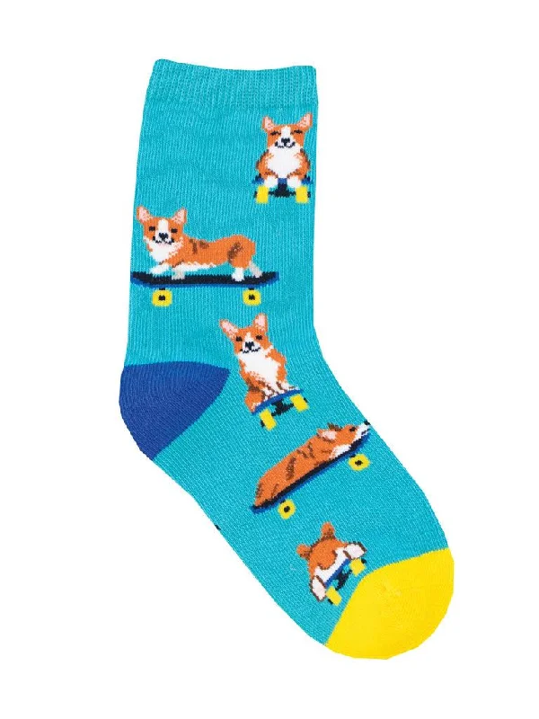 Quick Deals Skater Corgi | Youth Crew