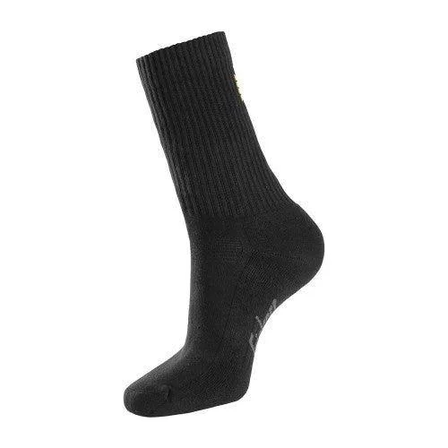 Weekend Deals That Spark Snickers 9214 Cotton Socks 3-Pack Black