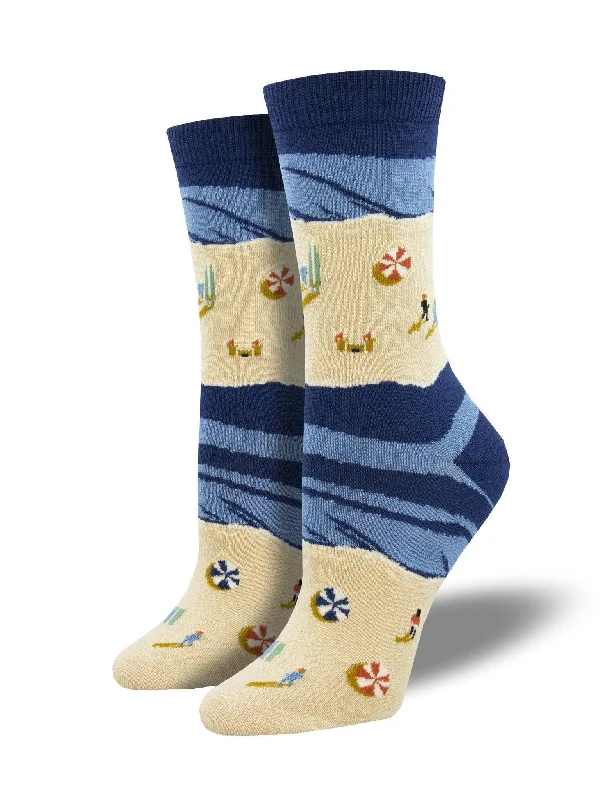 Weekend Savings Spectacle Sunny Beaches | Women's Bamboo Crew