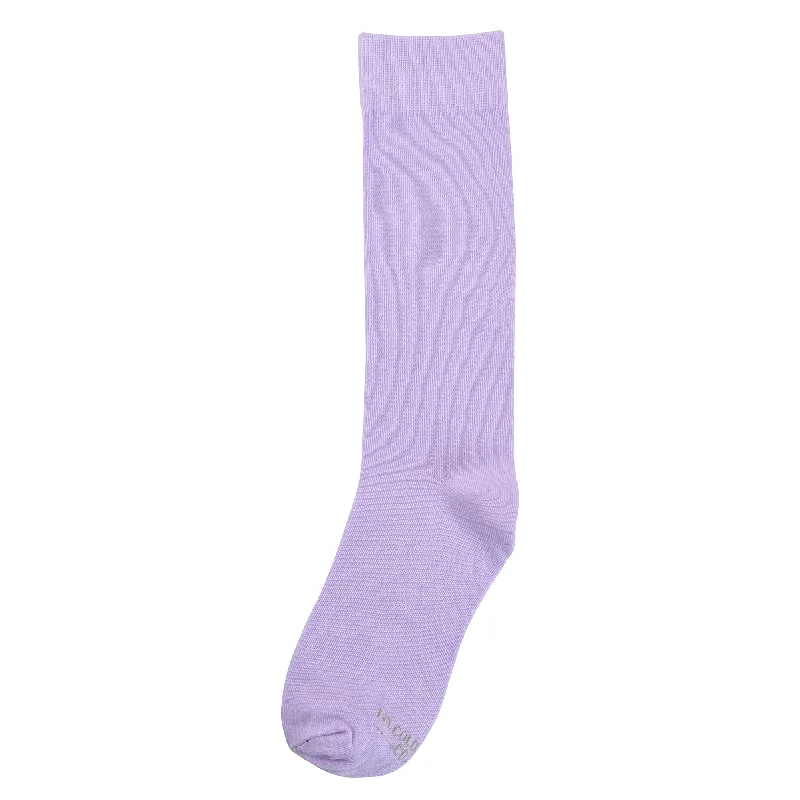 Special Price Solid Lilac Socks