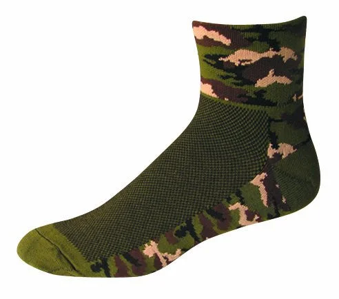 Weekend Bargains Galore SOS Camouflage - Jungle Green Socks