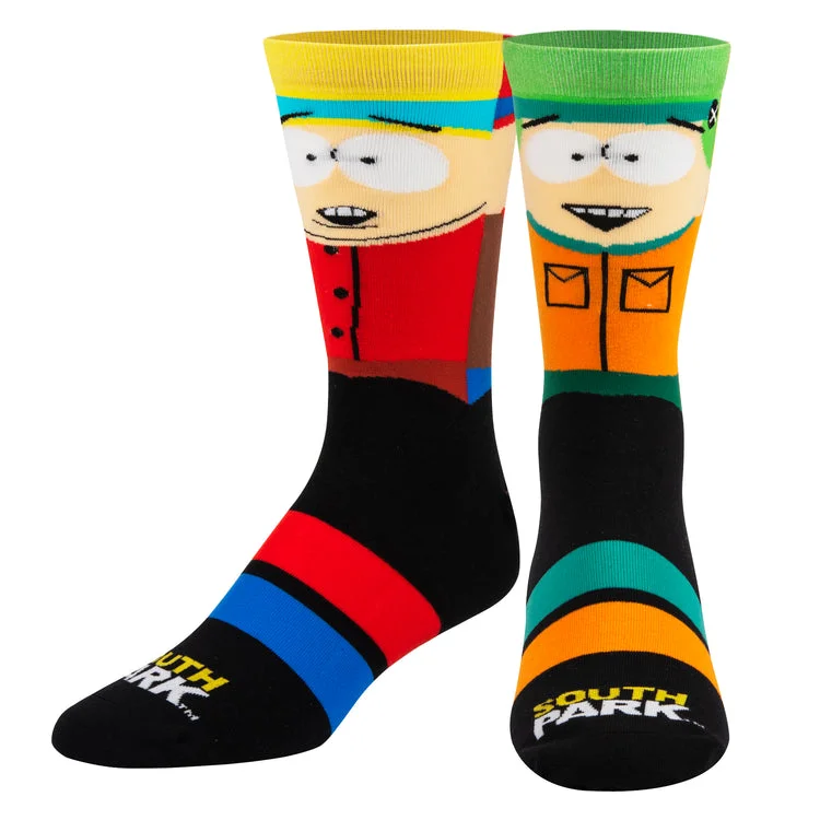 Year-End Deals "South Park Gang" Cotton Blend Crew Socks by ODD Sox