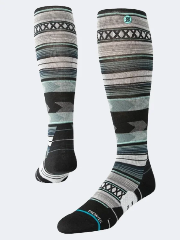 Midnight Sale Stance Baron Snow Unisex Skiing Sock Teal/Multi