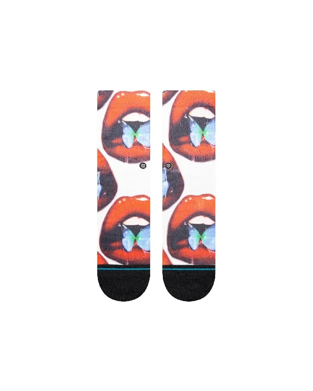 Low Price Stance "Swallow" Polyester Blend Crew Socks