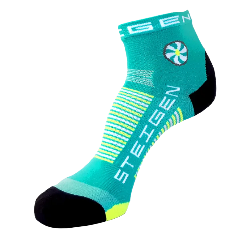 Weekend Savings Sensation Steigen - Quarter Length Running Socks - Seaside
