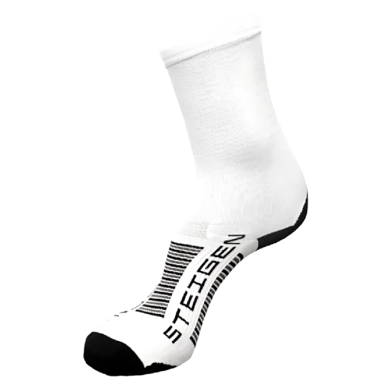 Weekend Deals to Make You Smile Steigen - Three Quarter Length Running Socks - White