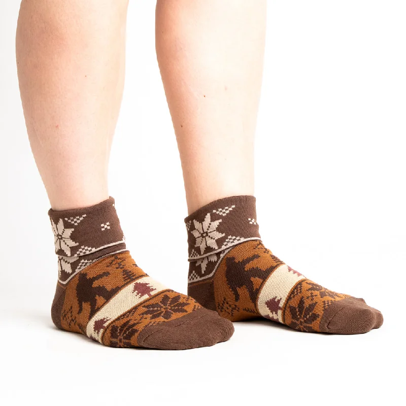 Super Savings The Big-Foot Lebowski | Women's Turn Cuff Crew