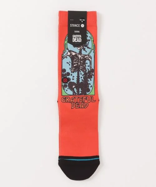 Now or Never Stance "The Grateful Dead - Ful" Polyester Blend Crew Socks