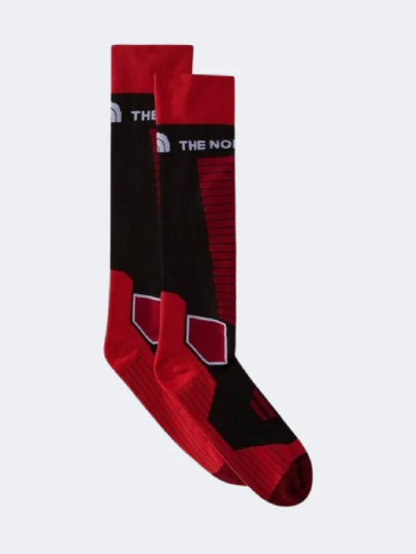Flash Deal The North Face Performance Unisex Skiing Sock Black/Red