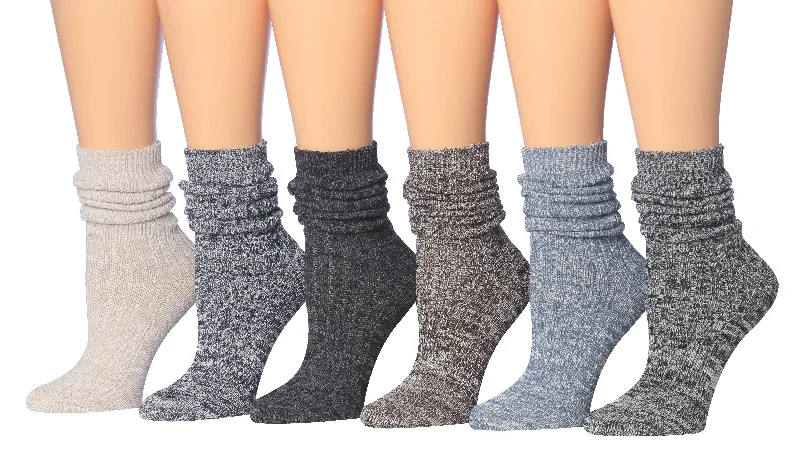 Weekend Deals That Dazzle Tipi Toe Women's Ragg Cotton Warm Winter Crew Boot Socks