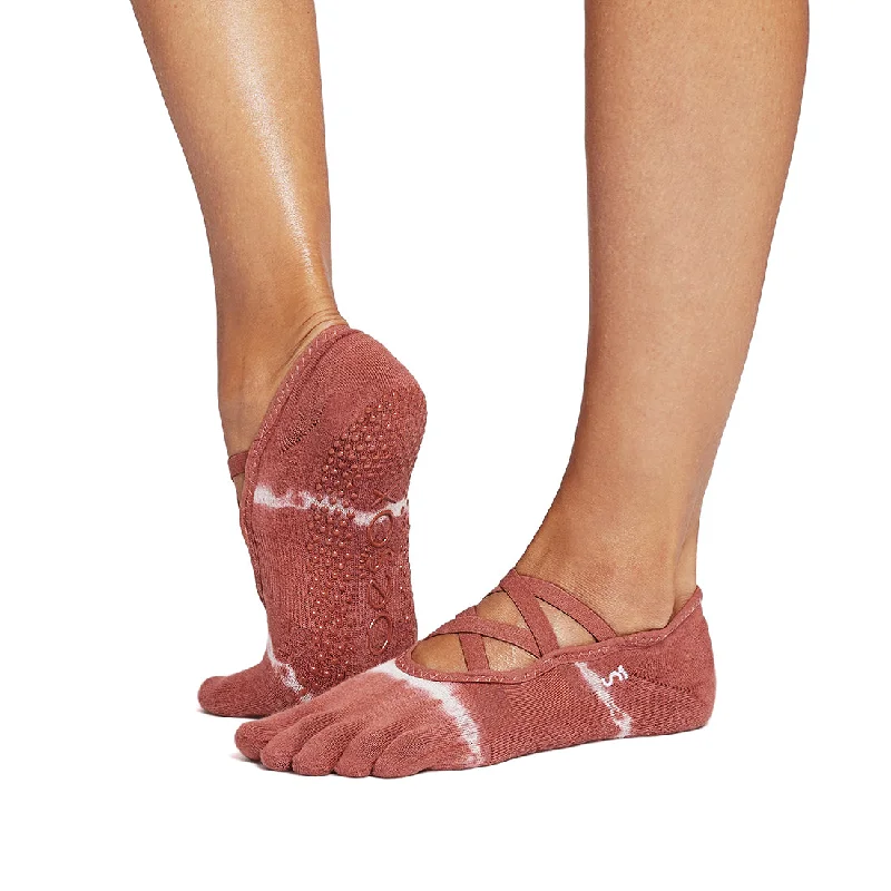 Weekend Discounts to Snag TOESOX Grip Full Toe Elle - Climb