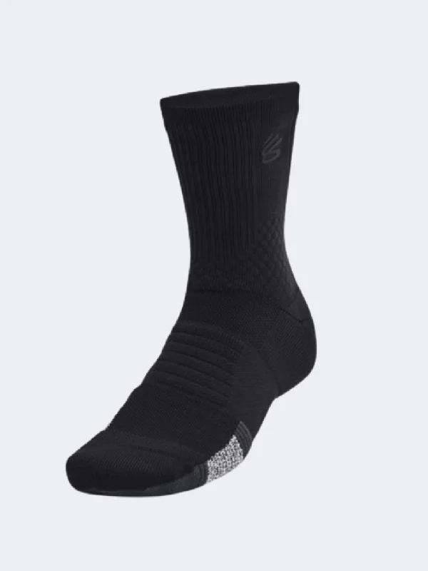 Weekend Discounts to Indulge In Under Armour Curry Ad Playmaker Unisex Basketball Sock Black/Anthracite Weekend Discounts to Indulge In Under Armour Curry Ad Playmaker Unisex Basketball Sock Black/Anthracite