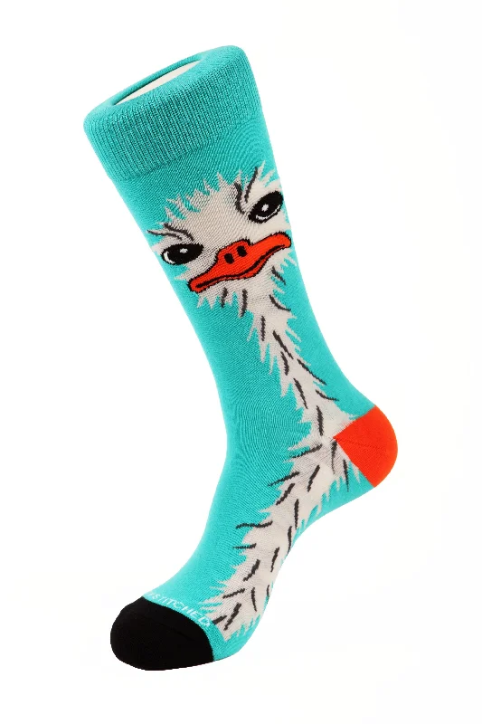 Today's Deal Crazy Ostrich Crew Sock