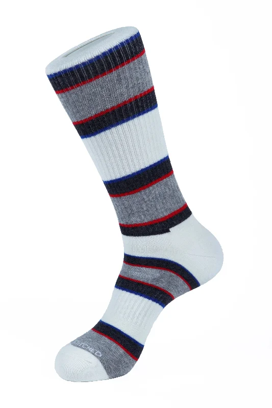 RETRO STRIPE ATHLETIC SOCKS