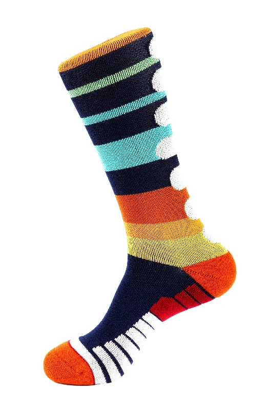 Unwind with Weekend Discounts Olympia Stripe Athletic Socks