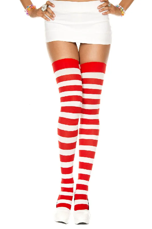 Weekend Shopping Made Better Wide Striped Stockings