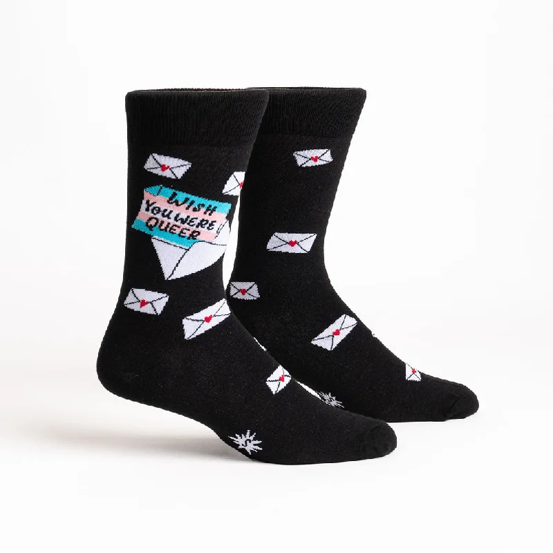 New Arrival Wish You Were Queer | Men's Crew
