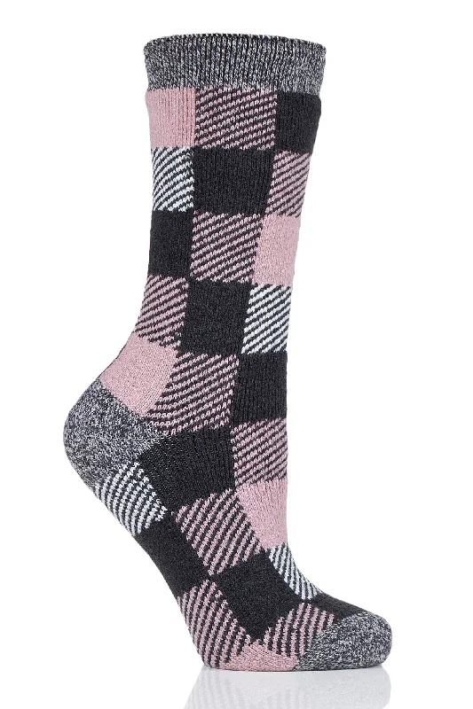 Charcoal/Pink