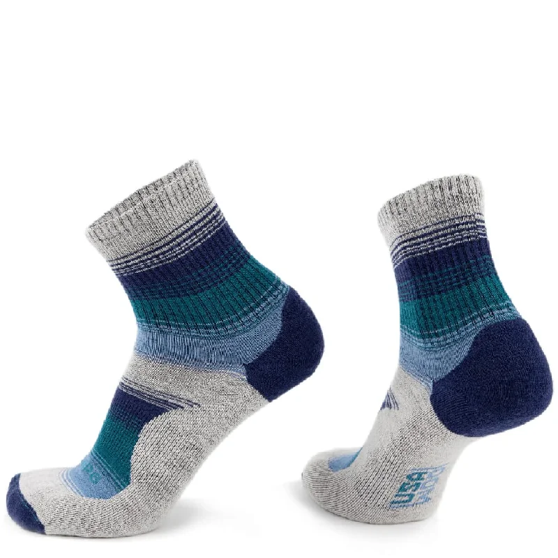 Instant Savings Wool Micro Crew Sock - Fade Blue