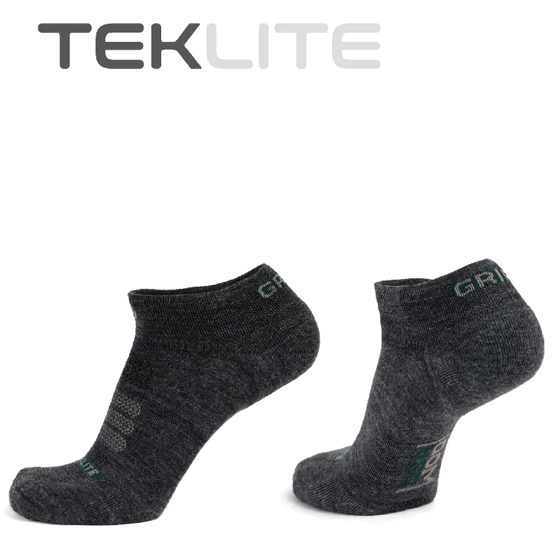Super Bargain Wool Teklite Ankle Sock - Anthricite