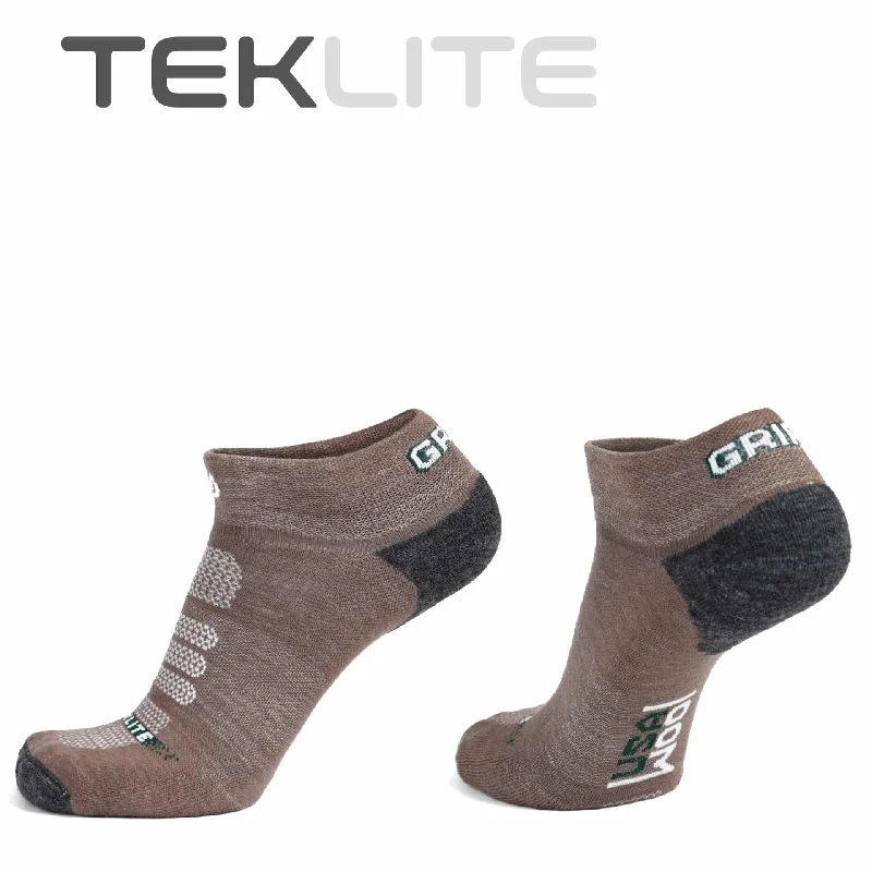 Unwind with Weekend Discounts Wool Teklite Ankle Sock - Sandstone
