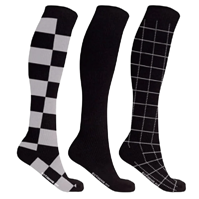 Unbeatable Deal Men's Starter Compression Socks // Black (3-Pairs)