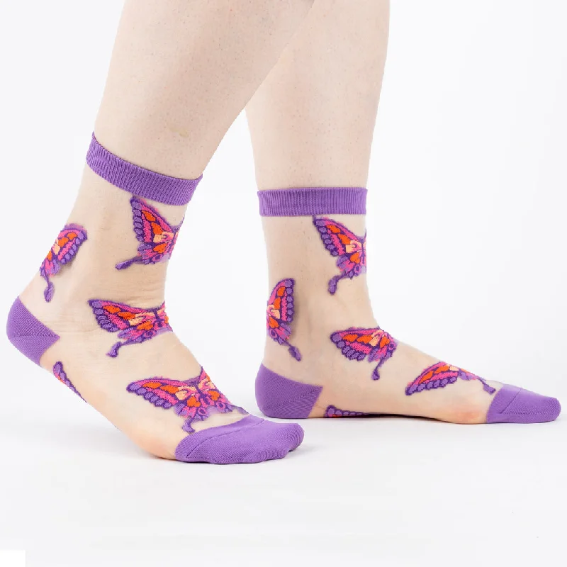 Weekend Savings Fiesta You Are Flutterly Fabulous | Sheer | Women's Crew